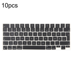 Lot de 10 touches de raccourci pour MacBook A2681, A2941, A3113, A3114, version UK, langue : Norvège SH44091099-20